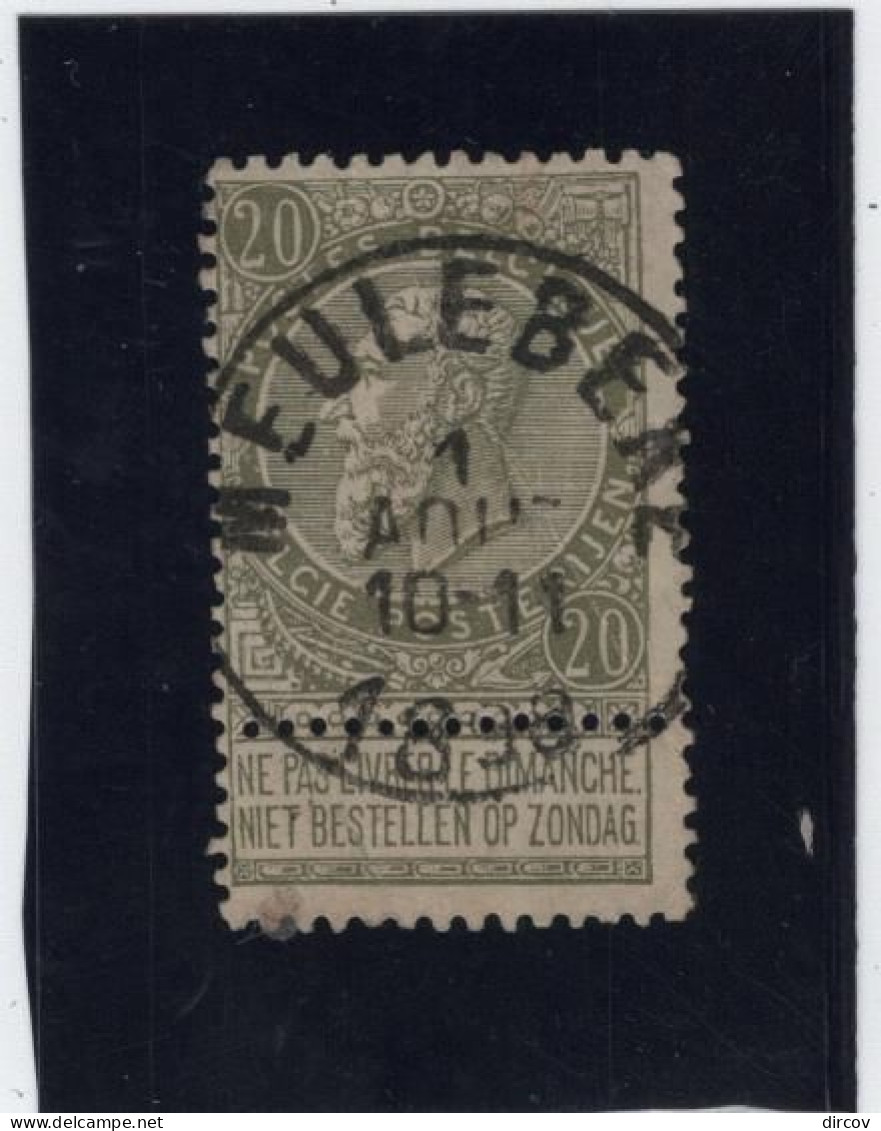 Belgie Nr 59 Meulebeke - 1893-1900 Thin Beard