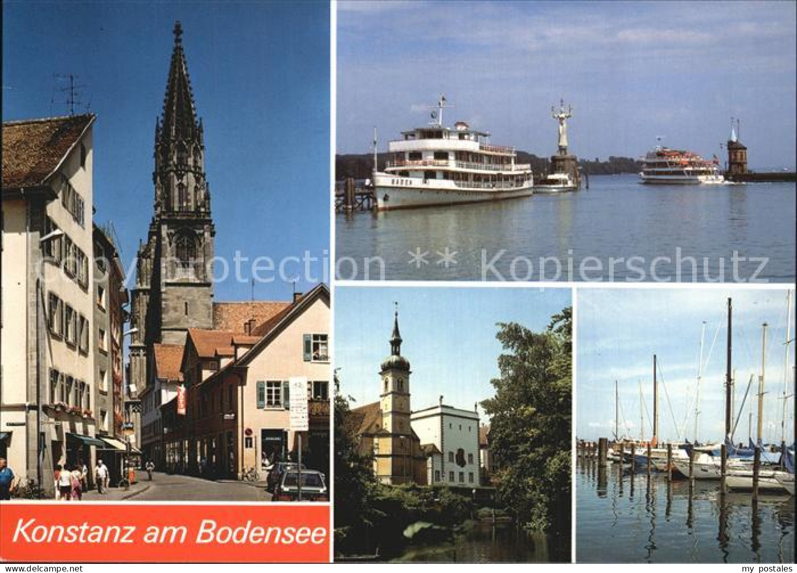 72497538 Konstanz Bodensee Kirchen Hafen Konstanz - Konstanz
