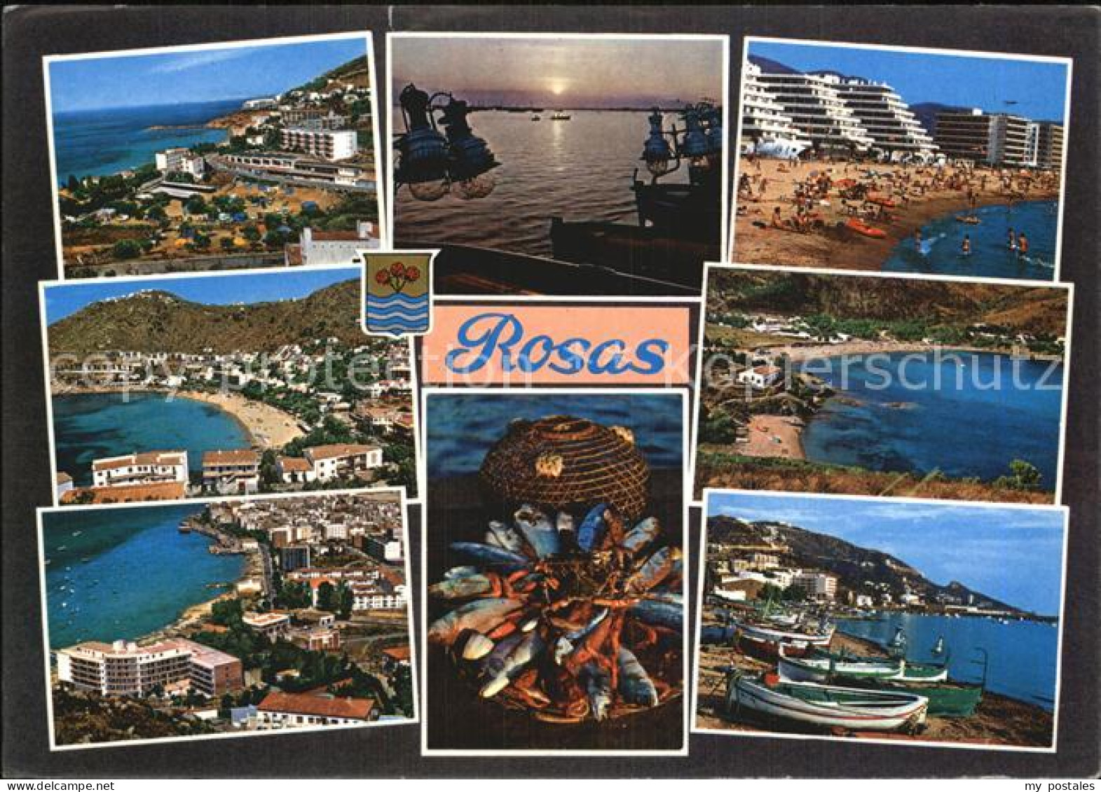 72497460 Rosas Costa Brava Cataluna Stadtansichten Alt Emporda - Autres & Non Classés