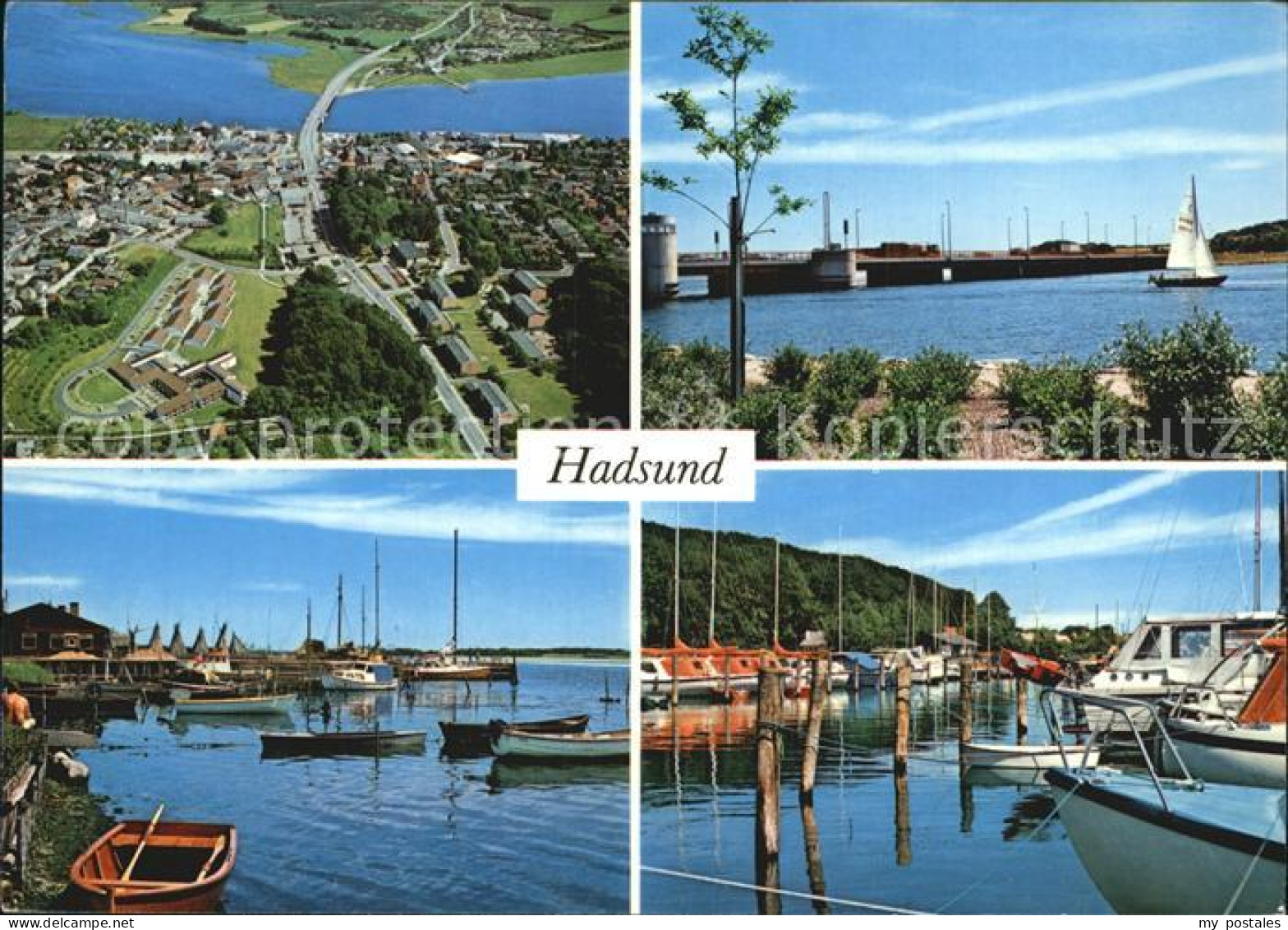 72497396 Hadsund Hafen Luftbild Hadsund - Dänemark