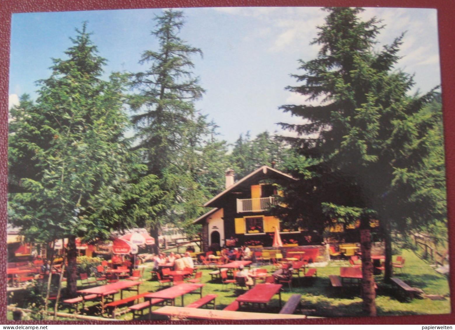 Martigny (VS) -  Col Des Planches: Son Café-restaurant - Martigny