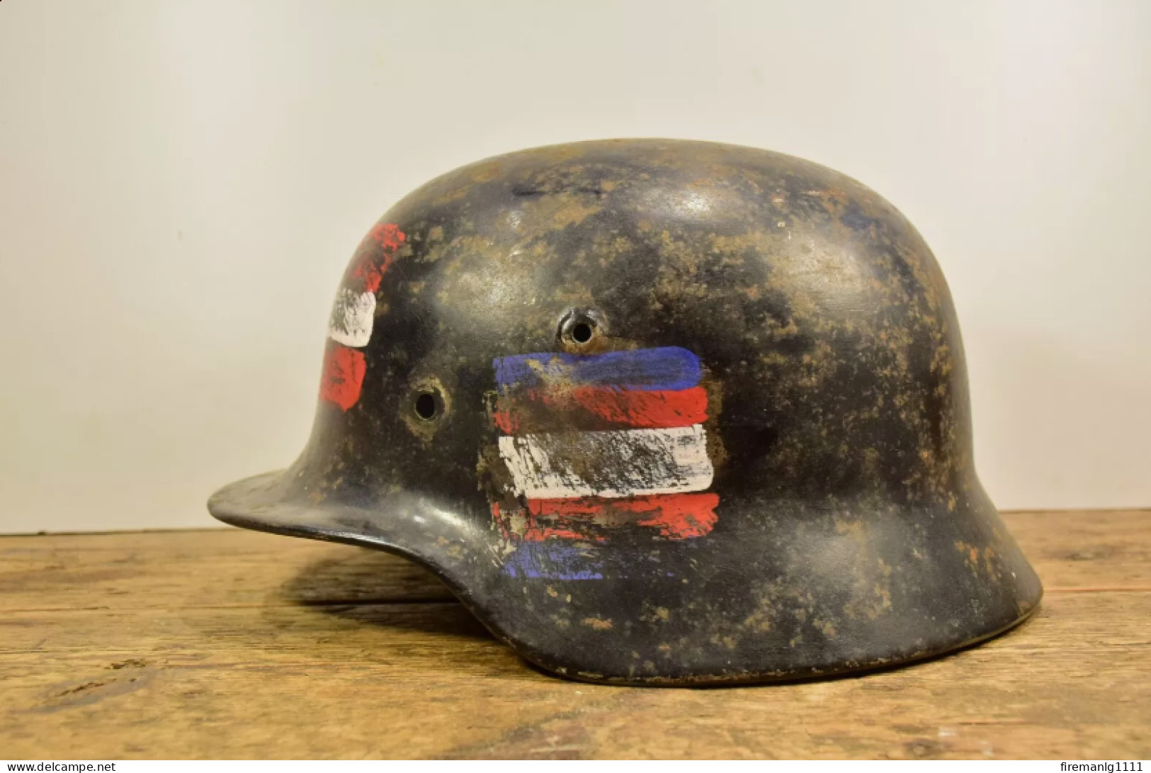 WW2 German Helmet M40, Hkp66 - Original - Hoeden