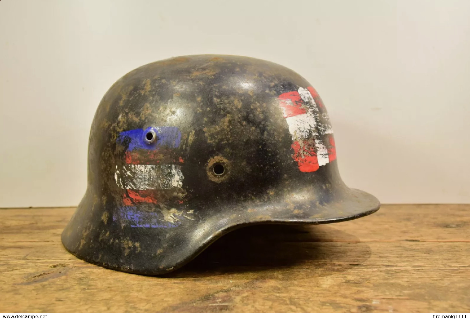WW2 German helmet M40, Hkp66 - Original