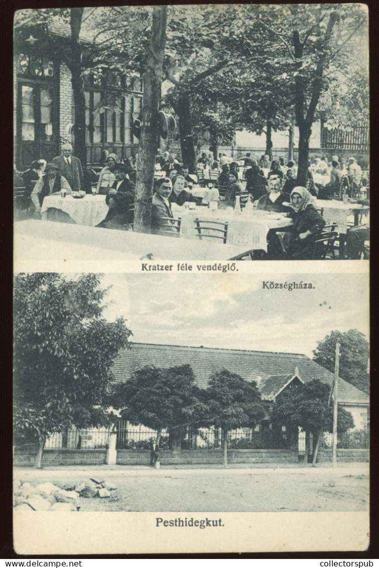 HUNGARY PESTHIDEGKÚT Old Postcard 1940. - Hongrie