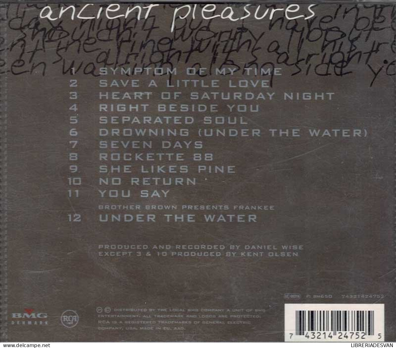 Marie Frank - Ancient Pleasures. CD - Disco, Pop