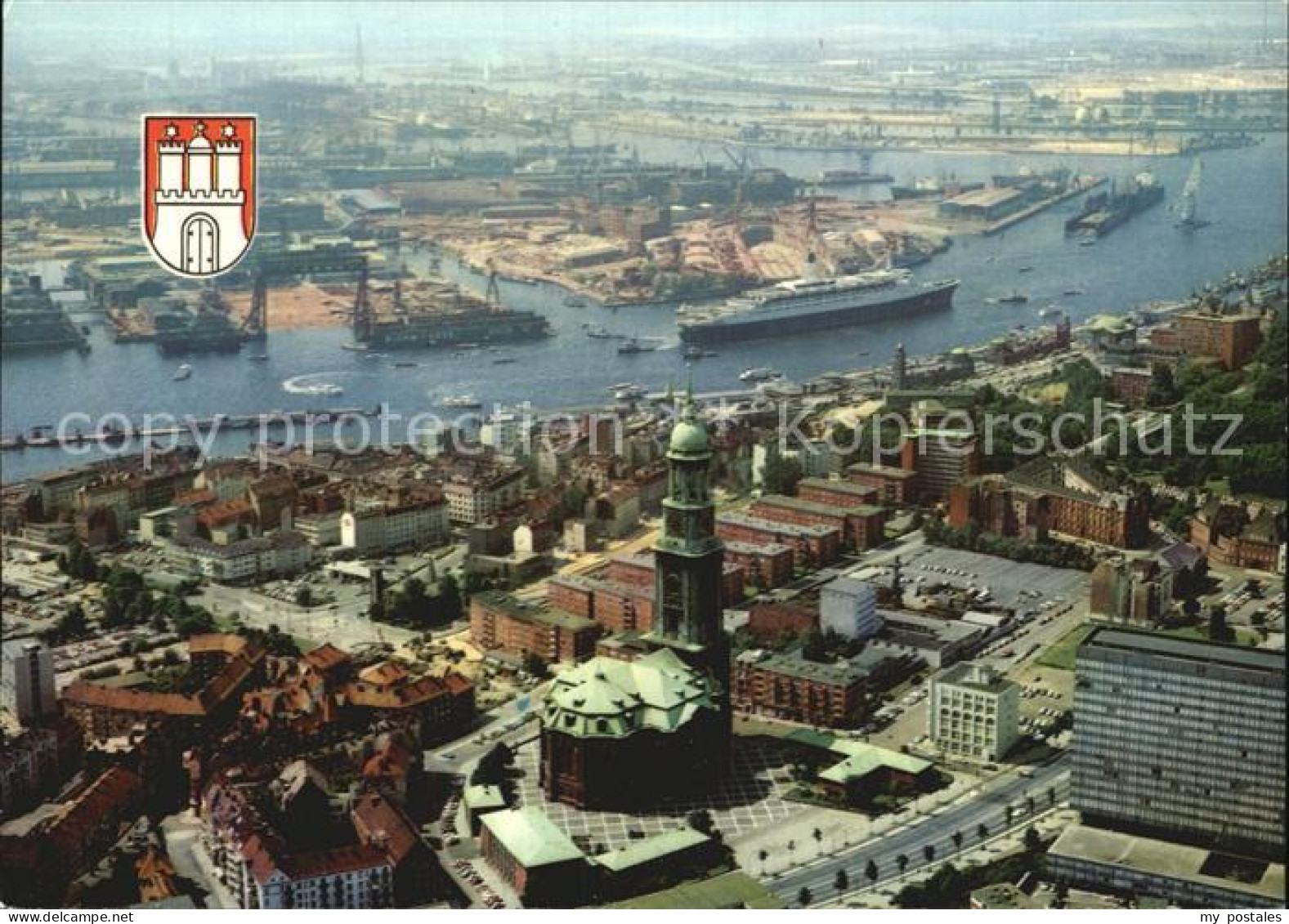 72497105 Hamburg Michaeliskirche Hafen Hamburg - Other & Unclassified