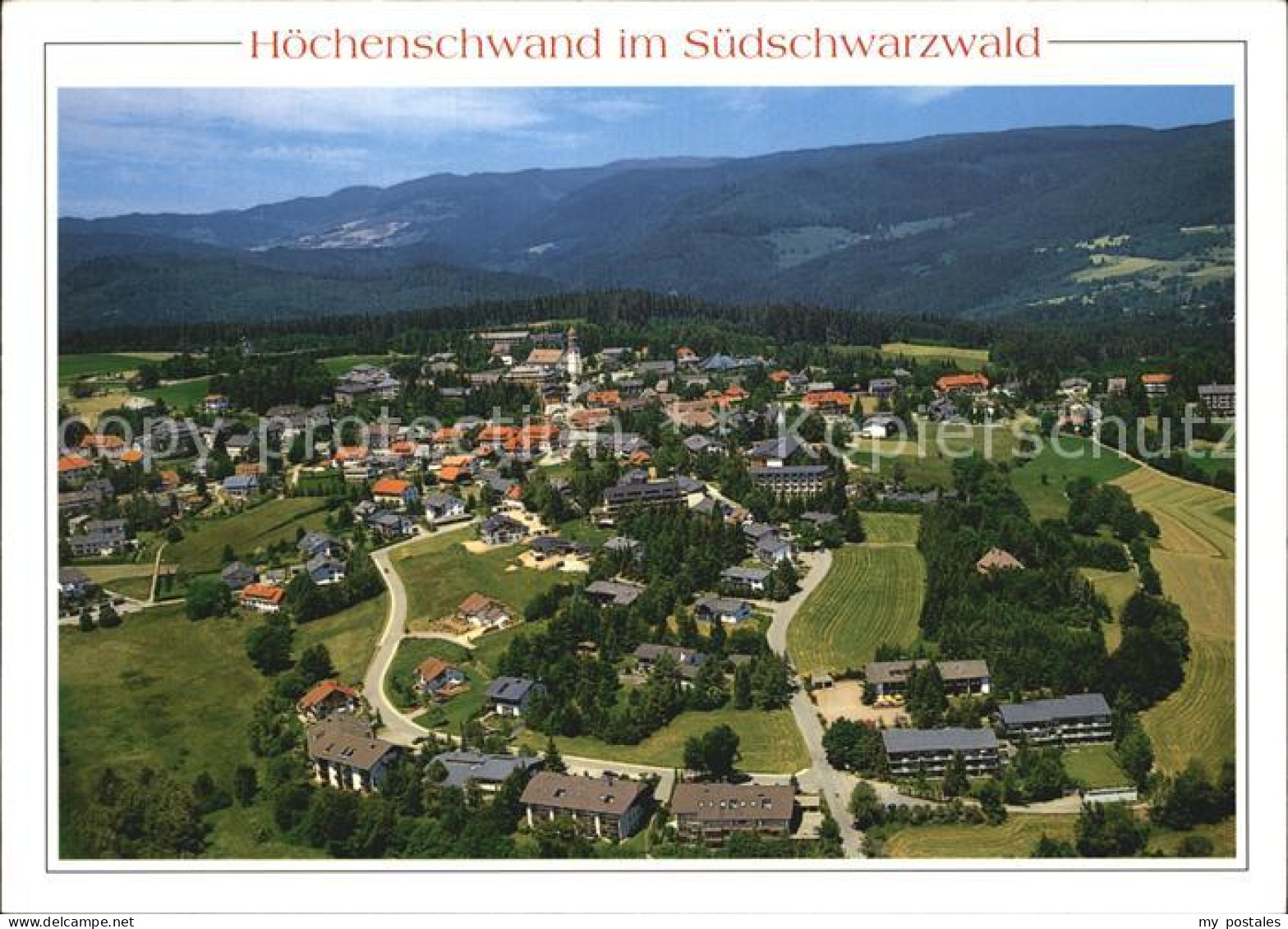 72497076 Hoechenschwand Heilklimatischer Kurort Im Schwarzwald Fliegeraufnahme H - Höchenschwand