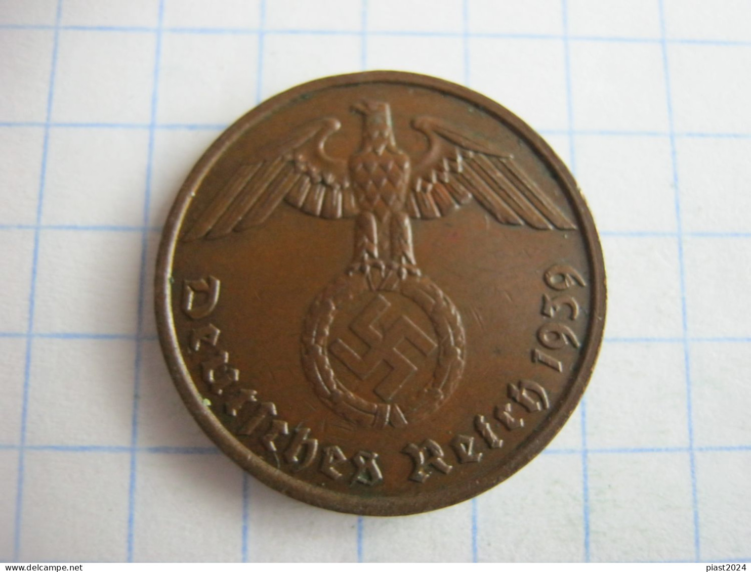 Germany 2 Reichspfennig 1939 G - 2 Reichspfennig