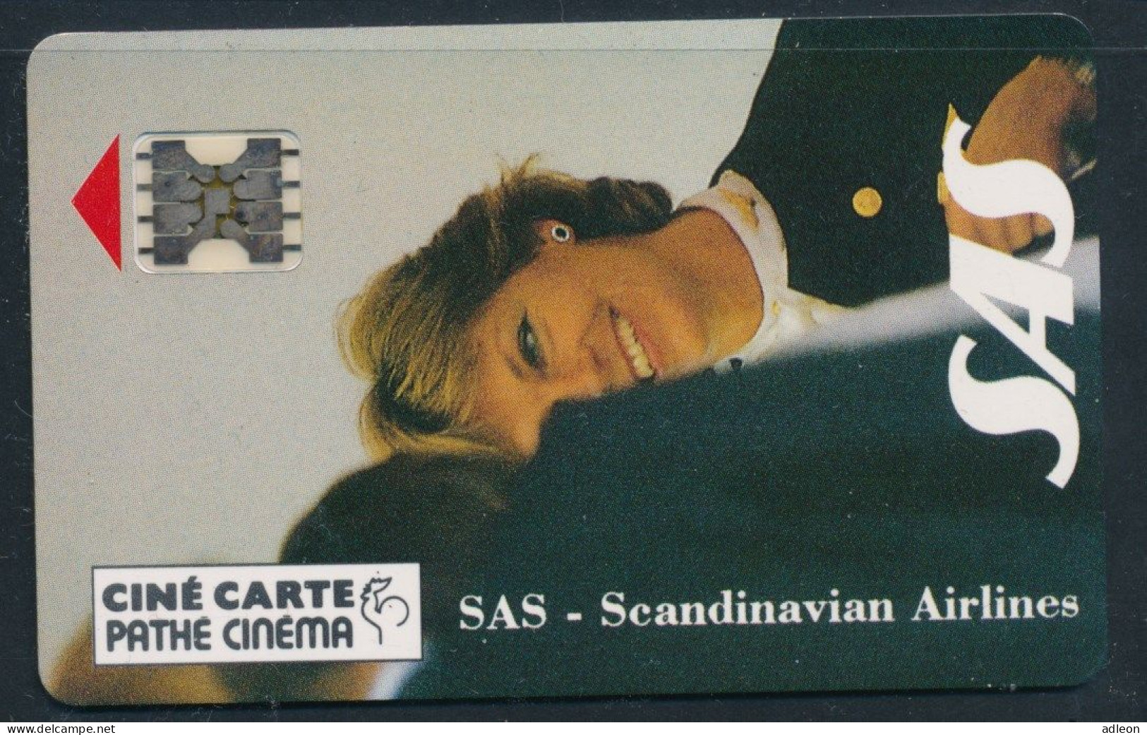 Cinécarte Pathé - SAS Scandinavia Airlines - Kinokarten