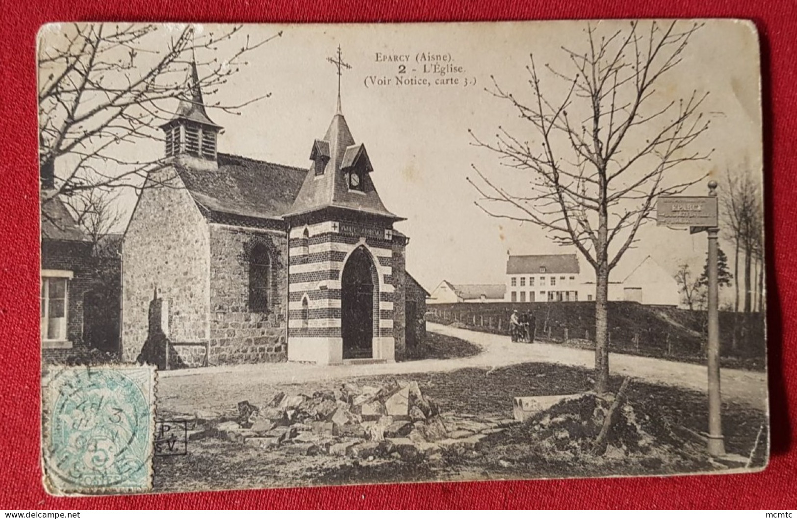 CPA - Eparcy -(Aisne) - L'église - Autres & Non Classés