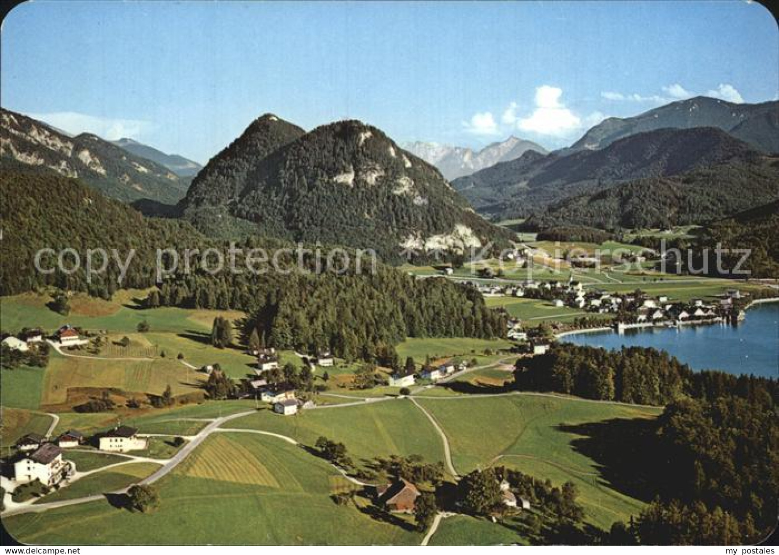 72496863 Fuschl See Salzkammergut Panorama Ferienort Alpen Fliegeraufnahme Fusch - Other & Unclassified