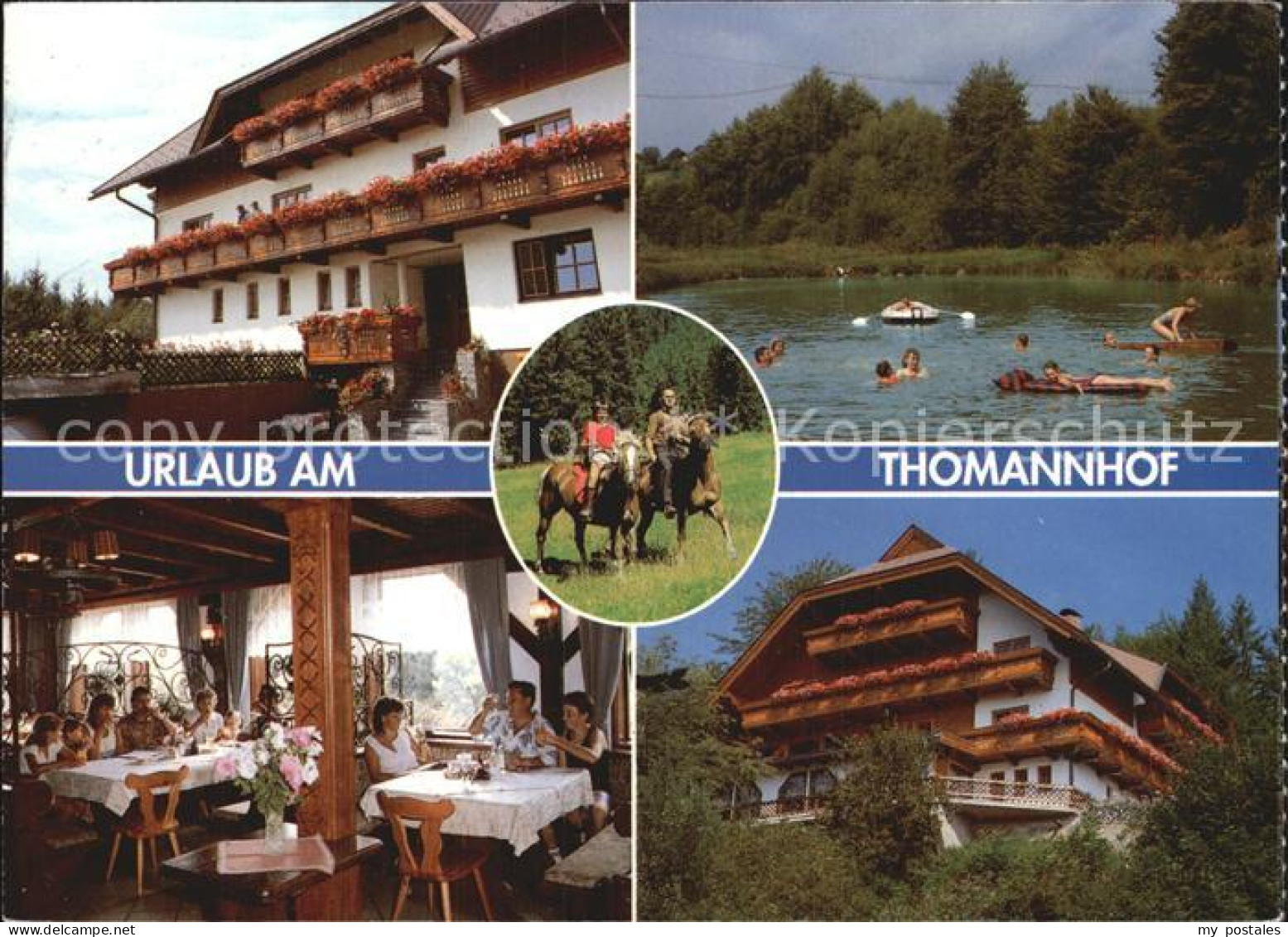 72496861 Velden Woerthersee Thomannhof Gasthof Thomann Restaurant Badesee Reiten - Andere & Zonder Classificatie