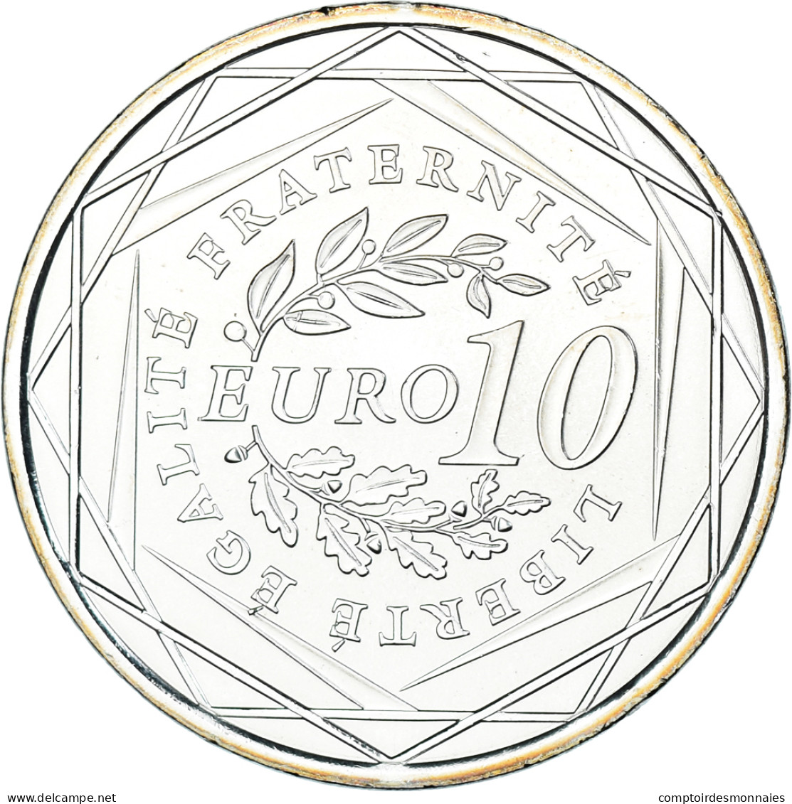 France, 10 Euro, 2009, Paris, FDC, Argent, KM:1580 - France