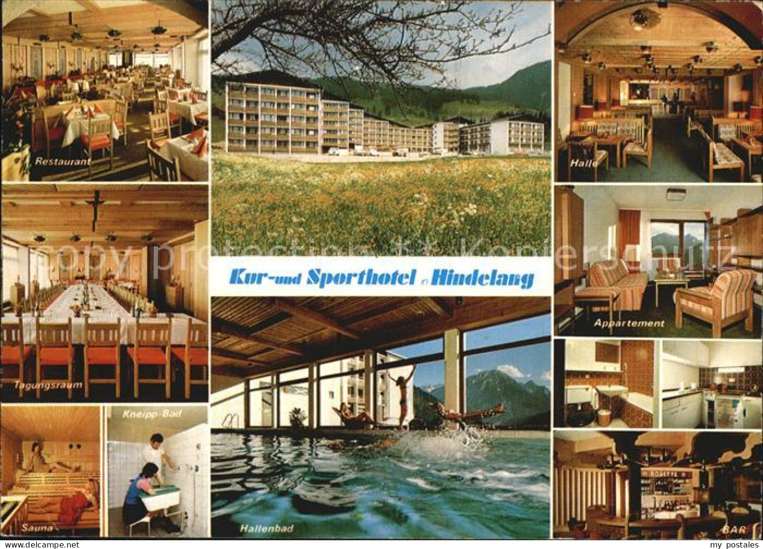 72496685 Hindelang Kur Und Sporthotel Restaurant Tagungsraum Sauna Hallenbad App - Hindelang