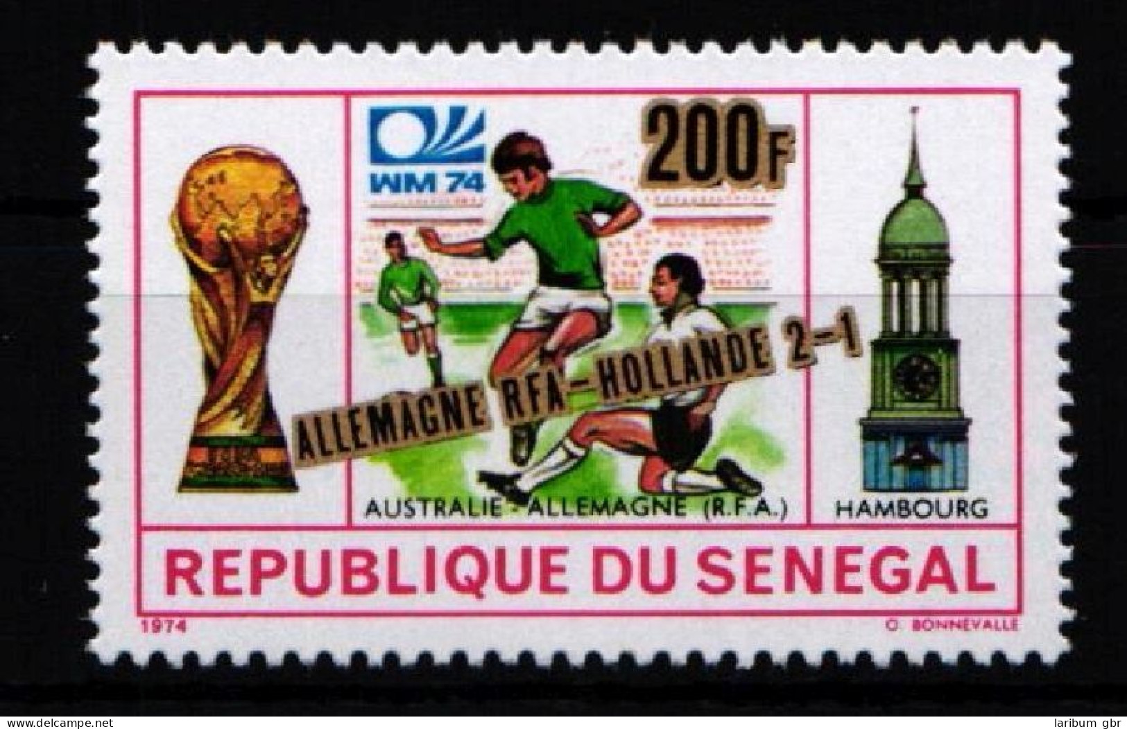 Senegal 561 Postfrisch Fußball #KO241 - Sénégal (1960-...)