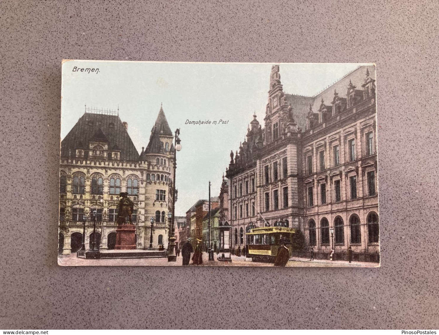 Bremen Domshaide Mit Post Carte Postale Postcard - Bremen