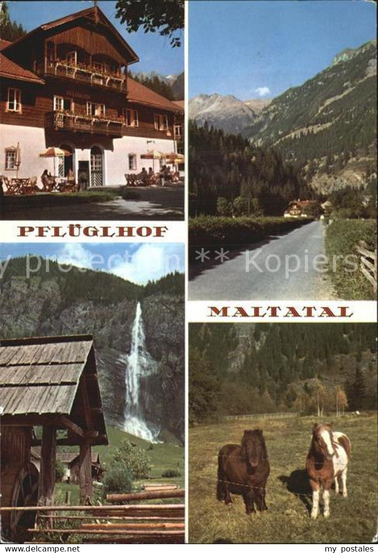 72496638 Millstatt Millstaettersee Alpenhotel Pflueglhof Maltatal Wasserfall Was - Andere & Zonder Classificatie