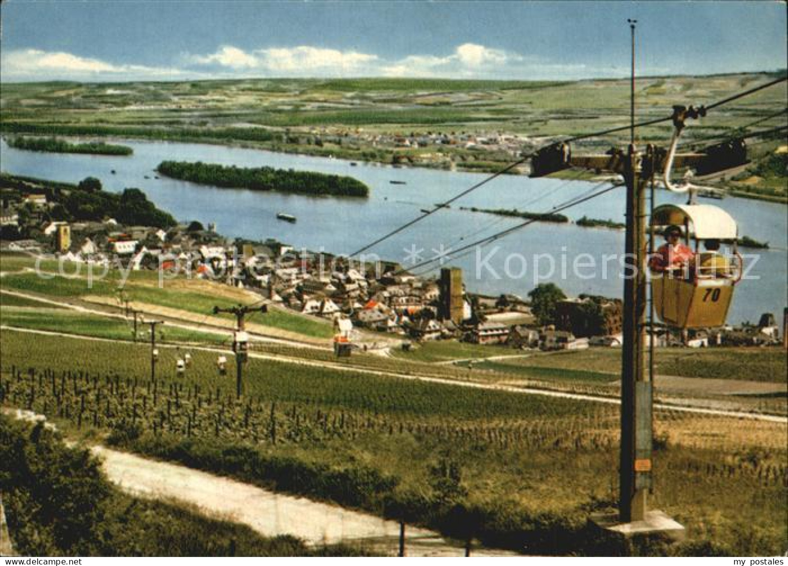 72496627 Ruedesheim Rhein Seilbahn Zum Niederwald Denkmal Ruedesheim  - Rüdesheim A. Rh.