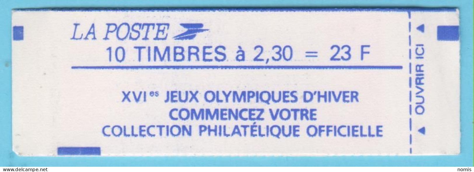 J.P.S. 01/24 - N°10 - France - Carnet De 10 TP  Alberville 92 Fermé - N° 2614 C 10 - Livraison Offerte - Moderne : 1959-...