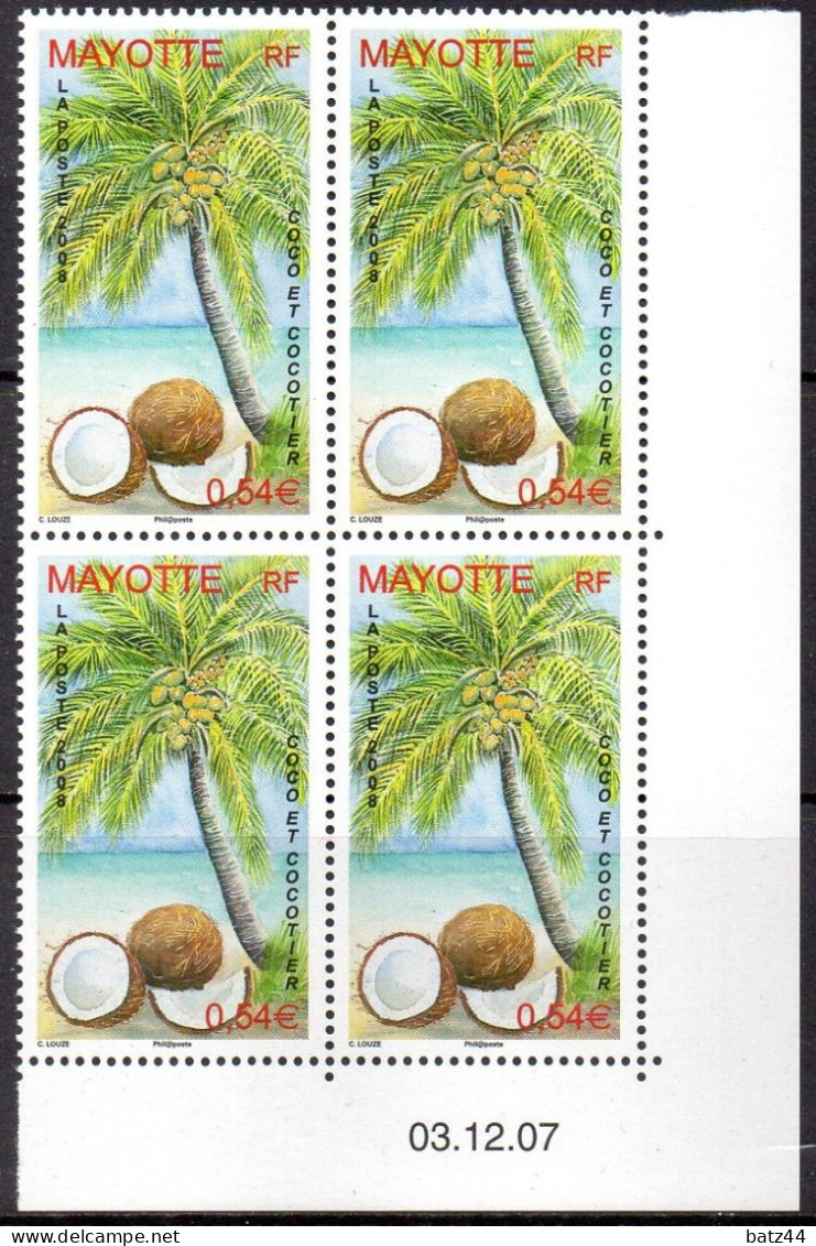 Mayotte Coin Daté YT 209 Coco Cocotier - Neufs
