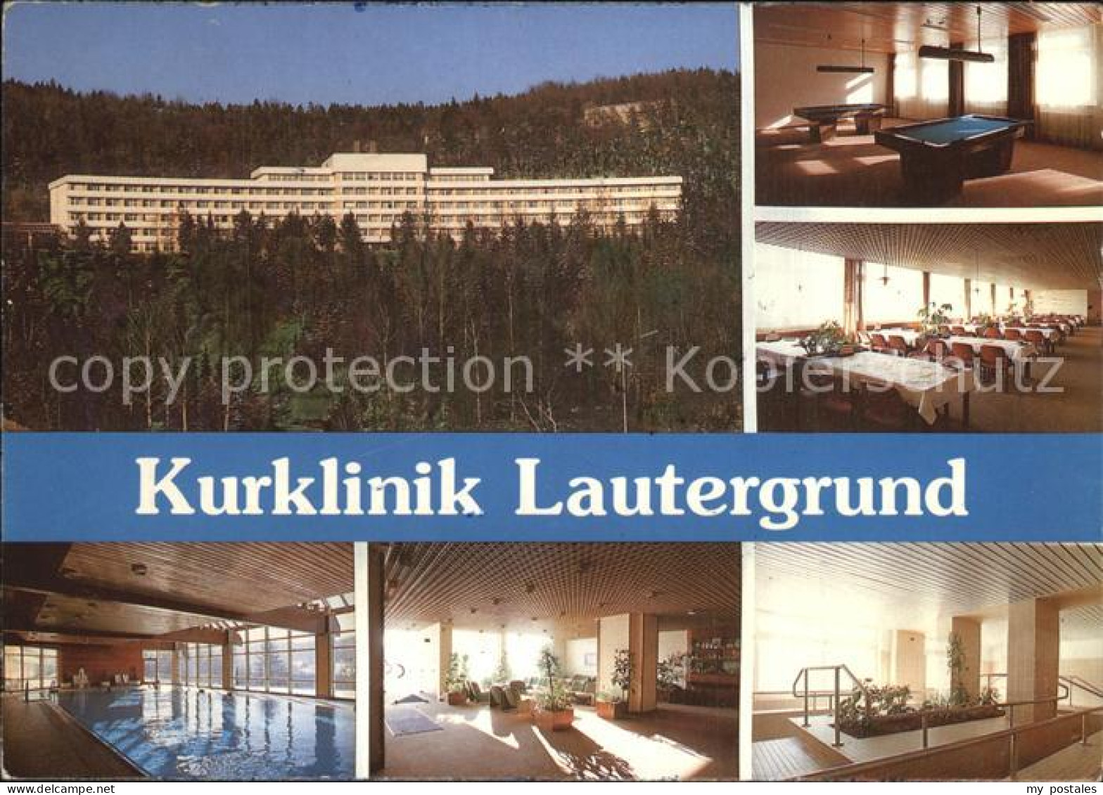 72496564 Schwabthal Kurklinik Lautergrund Hallenbad Speisesaal Billard Bad Staff - Staffelstein