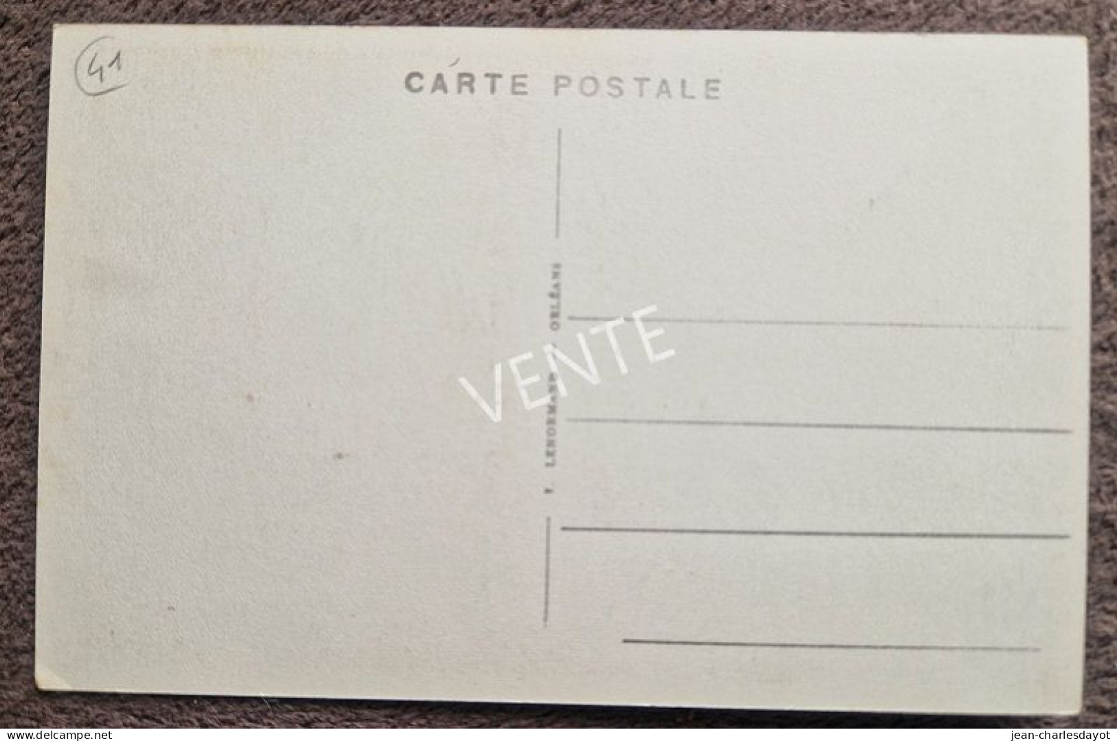 Carte Postale MER : église - Mer
