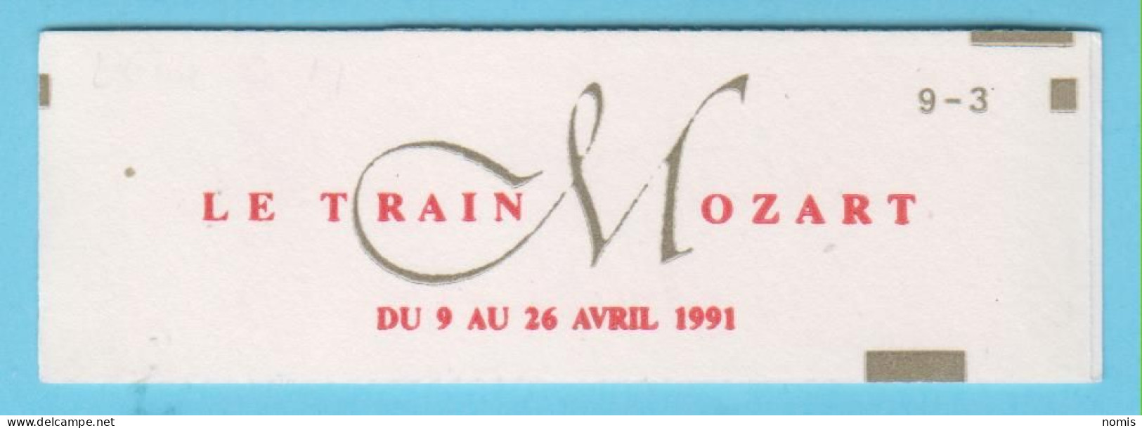 J.P.S. 01/24 - N°11 - France - Carnet De 10 TP  Train Mozart Fermé - N° 2614 C 11 - Livraison Offerte - Modern : 1959-...