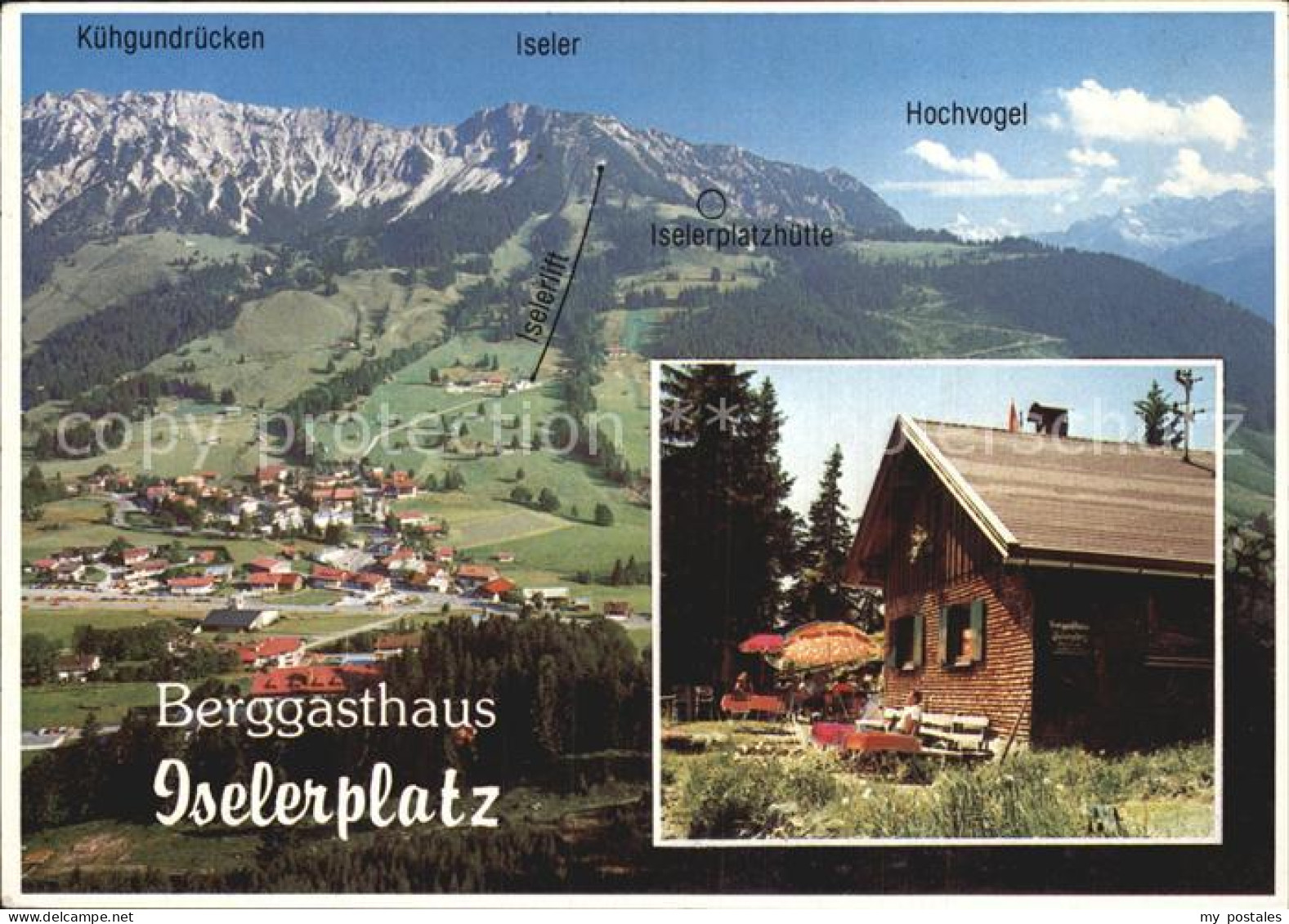 72496507 Oberjoch Berggasthaus Iselerplatz Am Iseler Allgaeuer Alpen Oberjoch - Hindelang