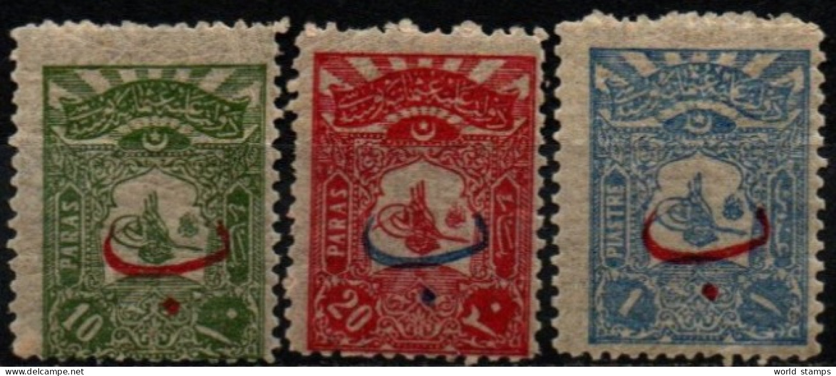 TURQUIE 1905-6 * - Unused Stamps