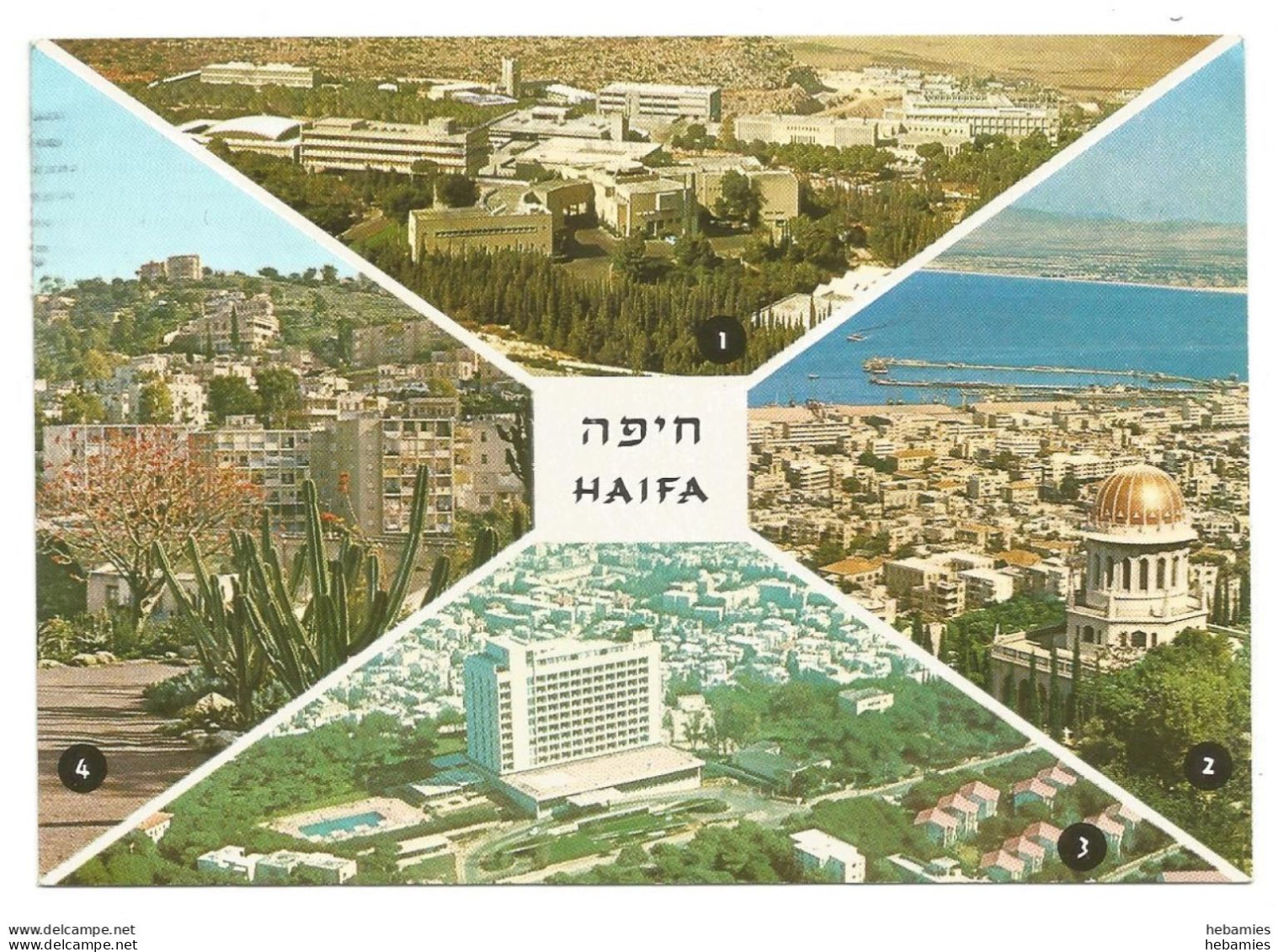 HAIFA - Technion - Partial View - Mt. Carmel - Hadar Hacarmel - ISRAEL - - Israele