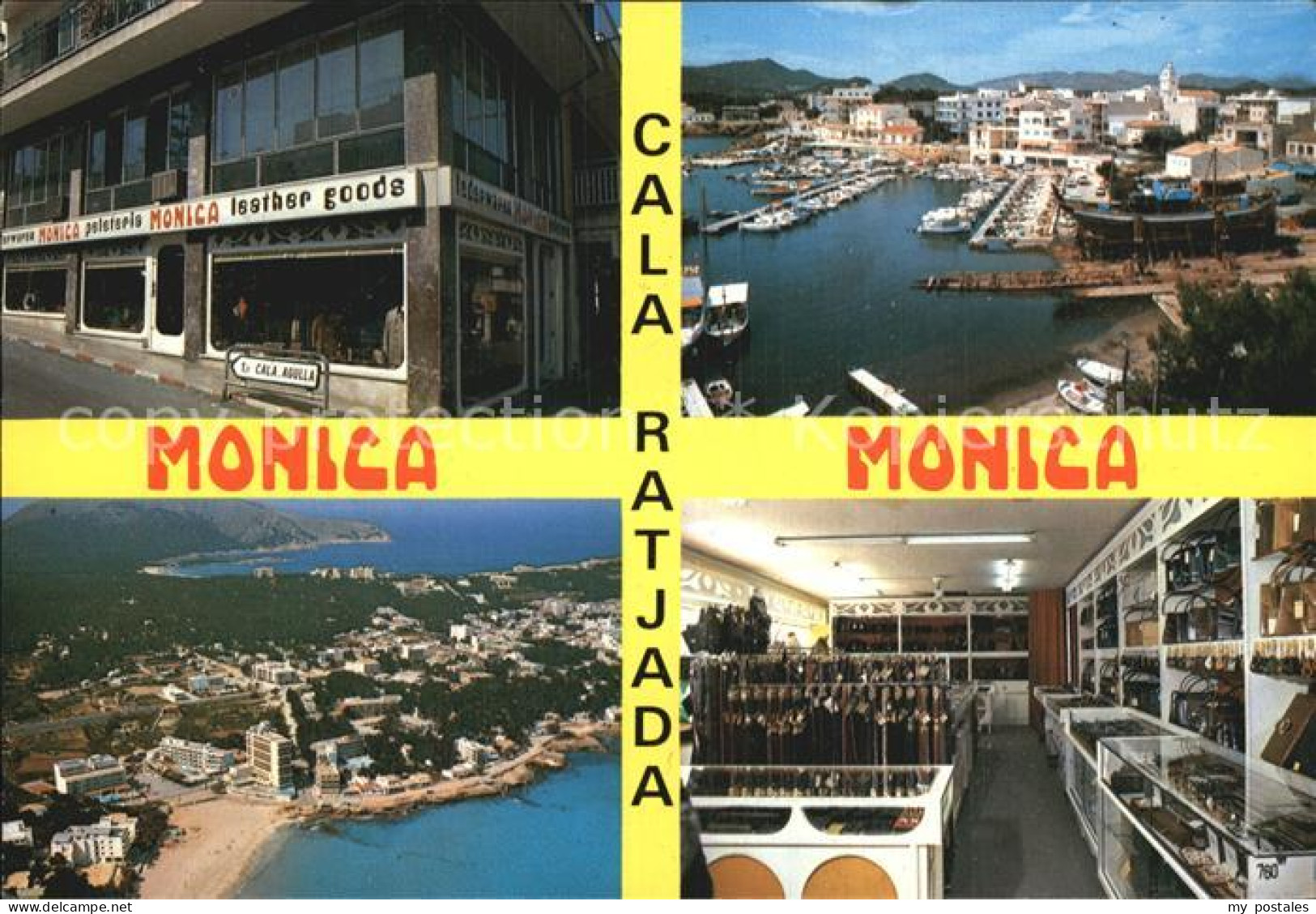 72496331 Cala Ratjada Mallorca Peleteria Monica Verkaufsraum Hafen Fliegeraufnah - Andere & Zonder Classificatie