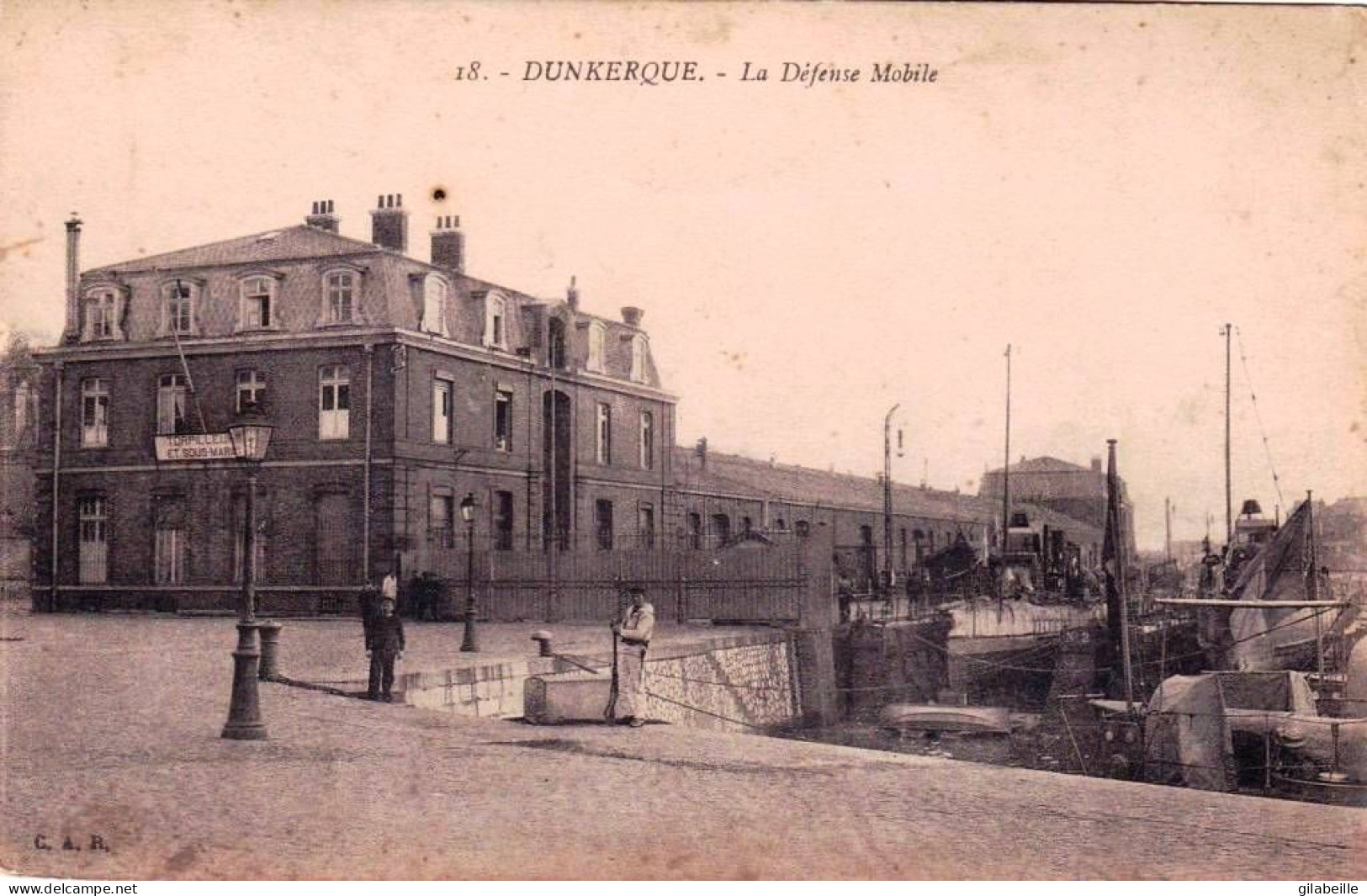 59 - Nord -  DUNKERQUE -  La Défense Mobile - Dunkerque