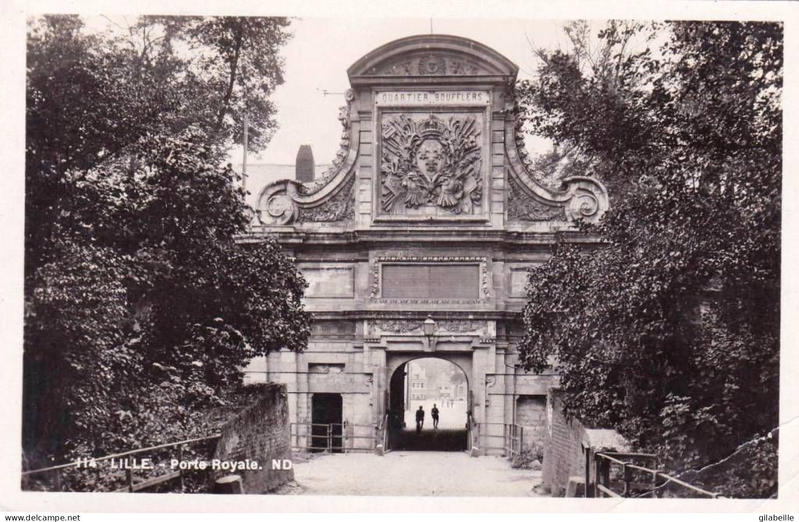 59 - Nord - LILLE -  La Porte Royale - Carte Glacée - Lille