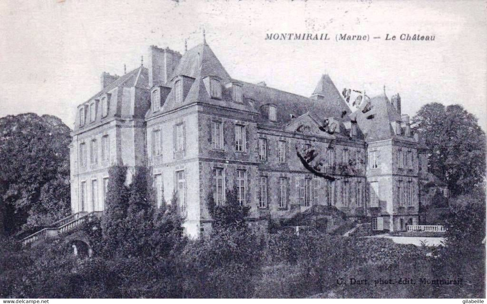 51 - Marne -  MONTMIRAIL - Le Chateau - Montmirail