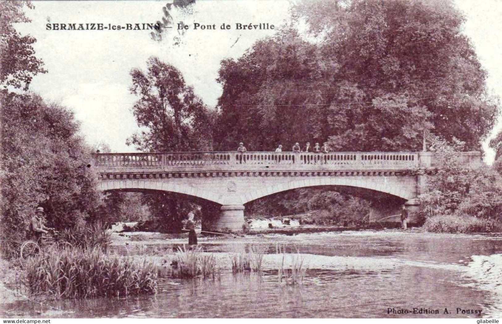 51 - Marne -  Environs De SERMAIZE Les BAINS - Le Pont De Breville - Sermaize-les-Bains