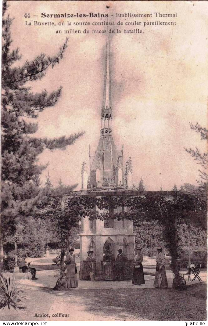 51 - Marne -  SERMAIZE Les BAINS - Etablissement Thermal -  La Buvette - Sermaize-les-Bains