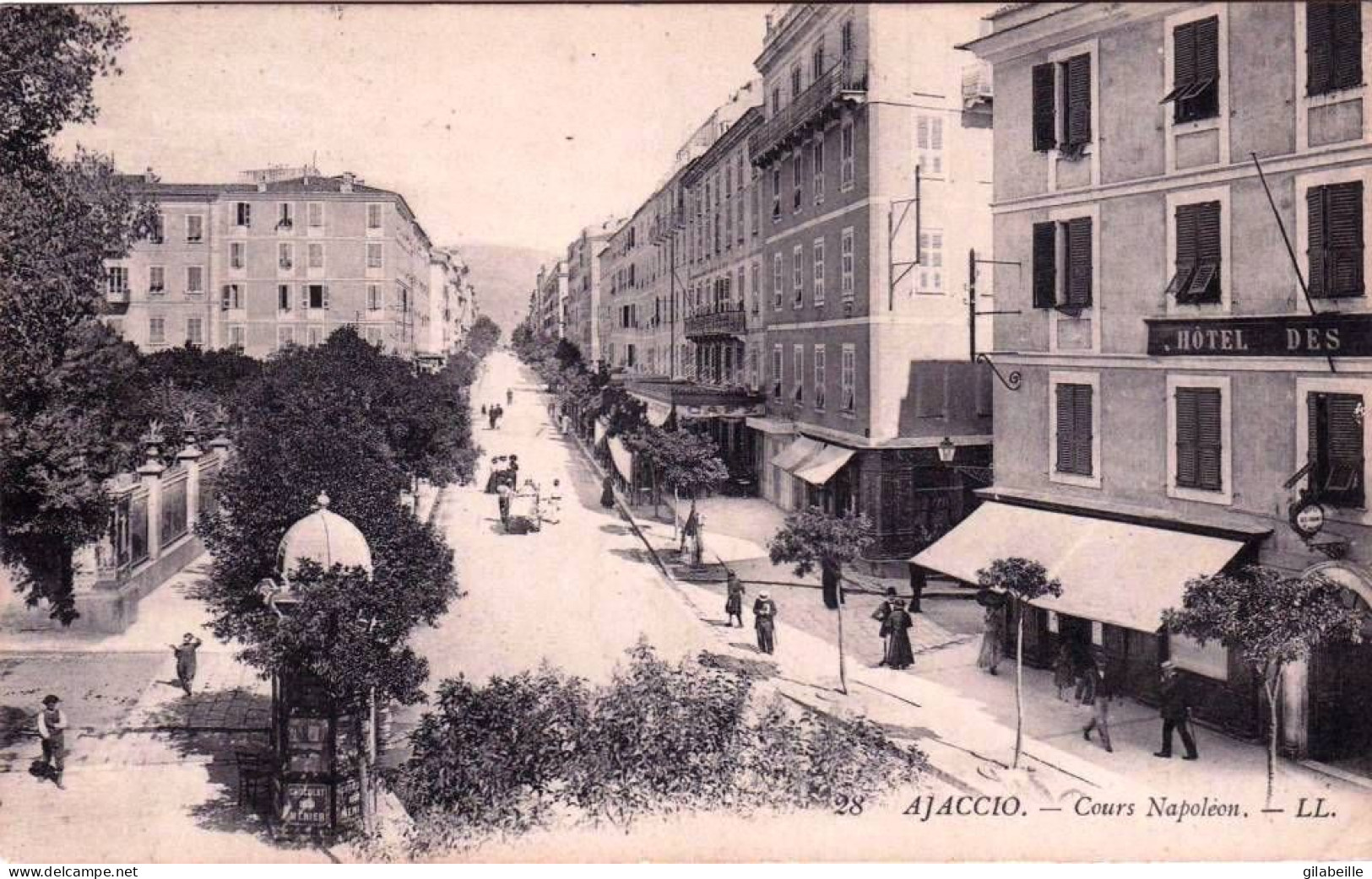 20 - Corse -  AJACCIO -  Cours  Napoleon - Ajaccio