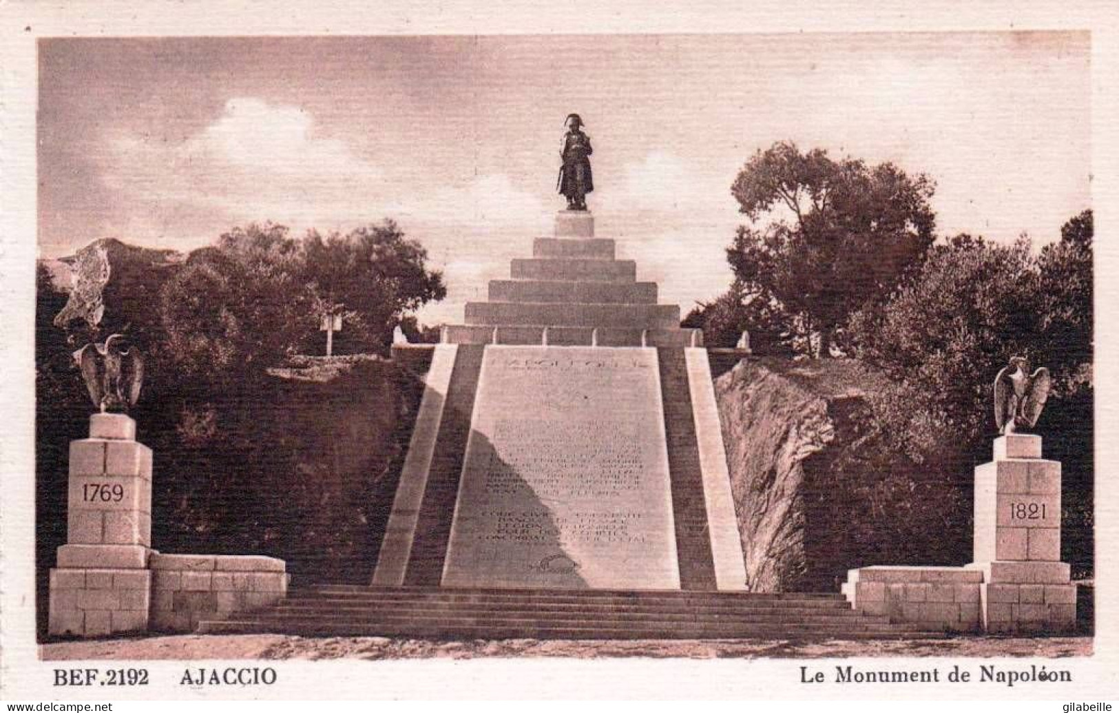 20 - Corse -  AJACCIO - Le Monument De Napoleon - Ajaccio