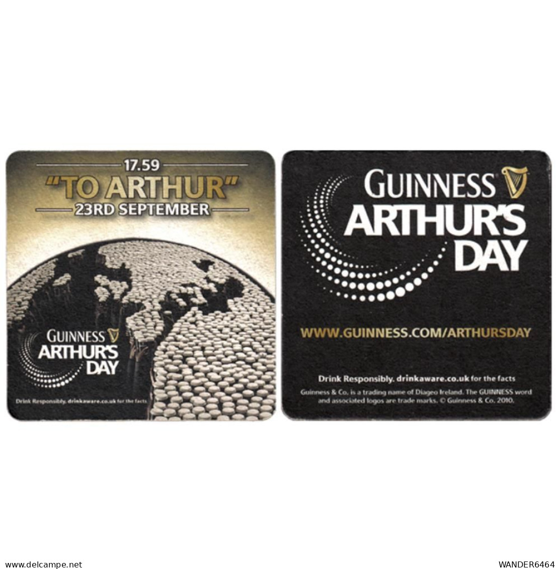 GUINNESS BREWERY  BEER  MATS - COASTERS #005 - Sous-bocks