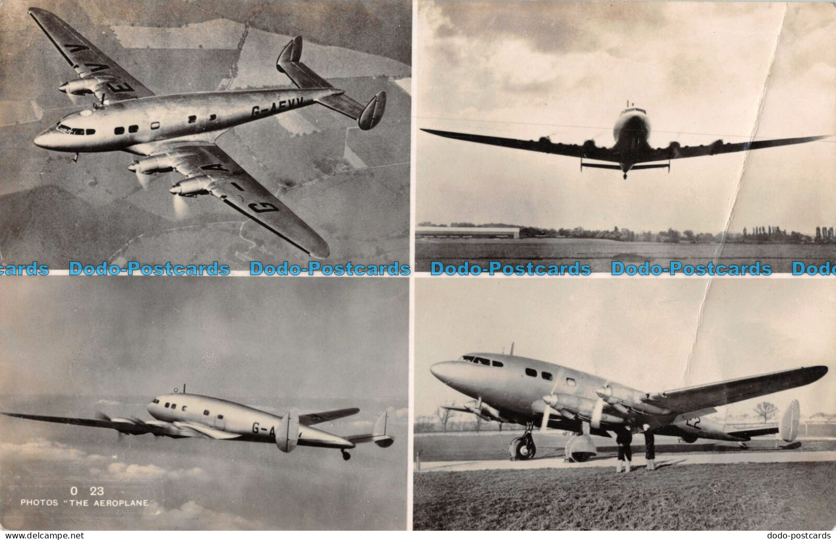 R098935 Photos The Aeroplane. Real Photographs. Multi View - World