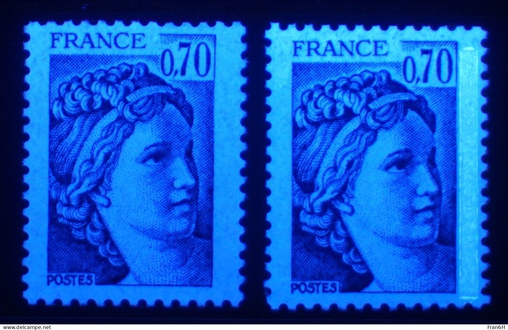 YT N° 2056a Sans Ph. - Neuf ** - MNH - Cote 600,00 € - 1977-1981 Sabine Of Gandon