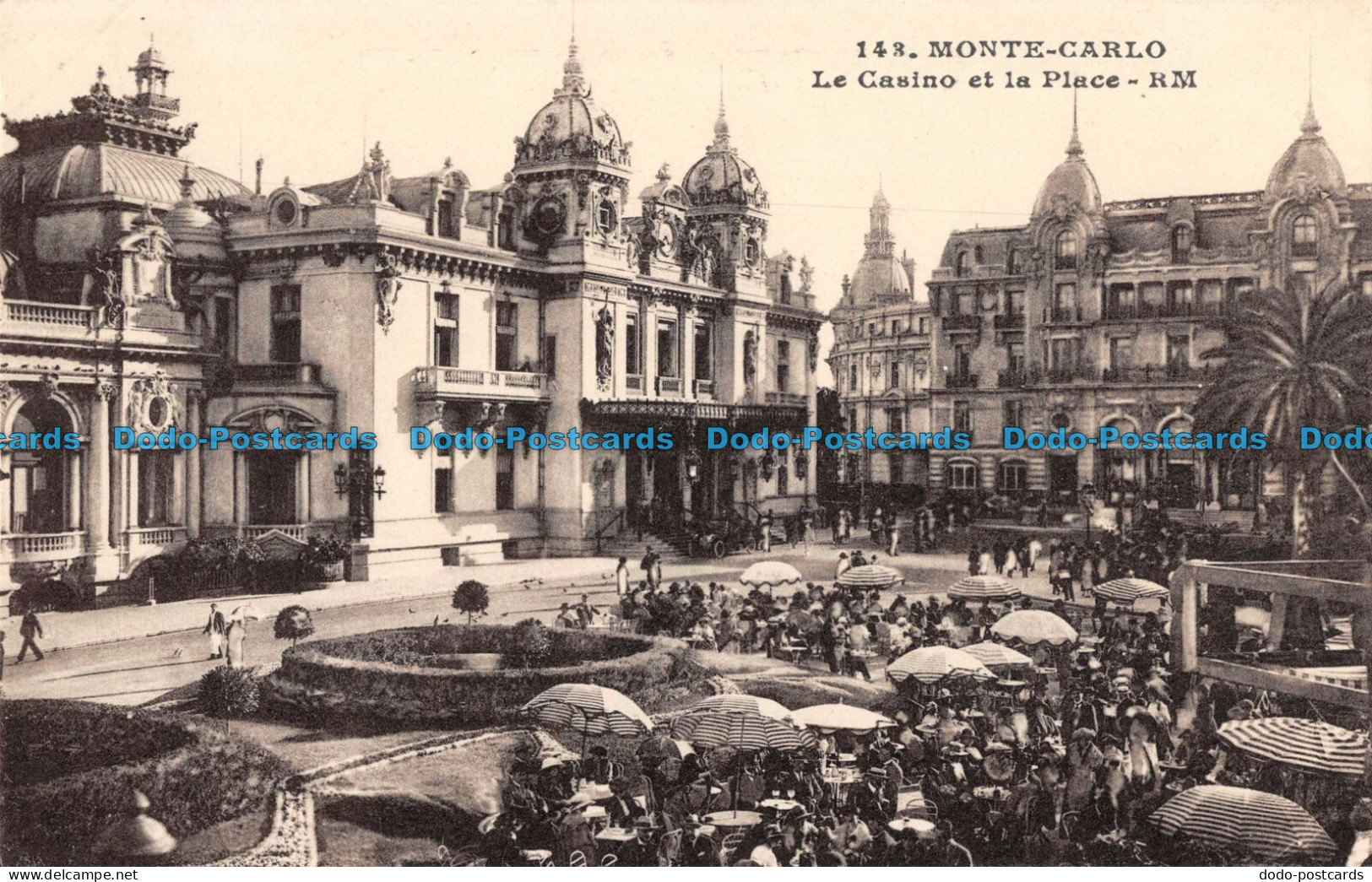 R098937 Monte Carlo. Le Casino Et La Place. RM. Rostan Et Munier - World