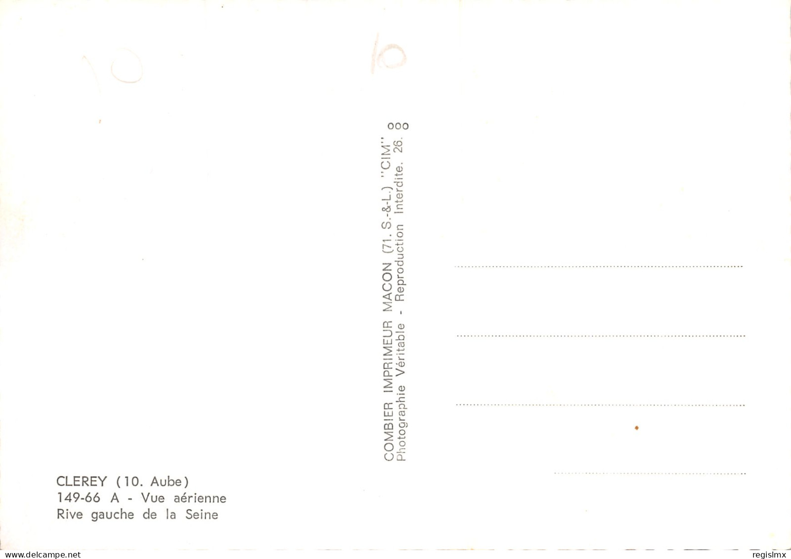 10-CLEREY-N°340-C/0159 - Other & Unclassified