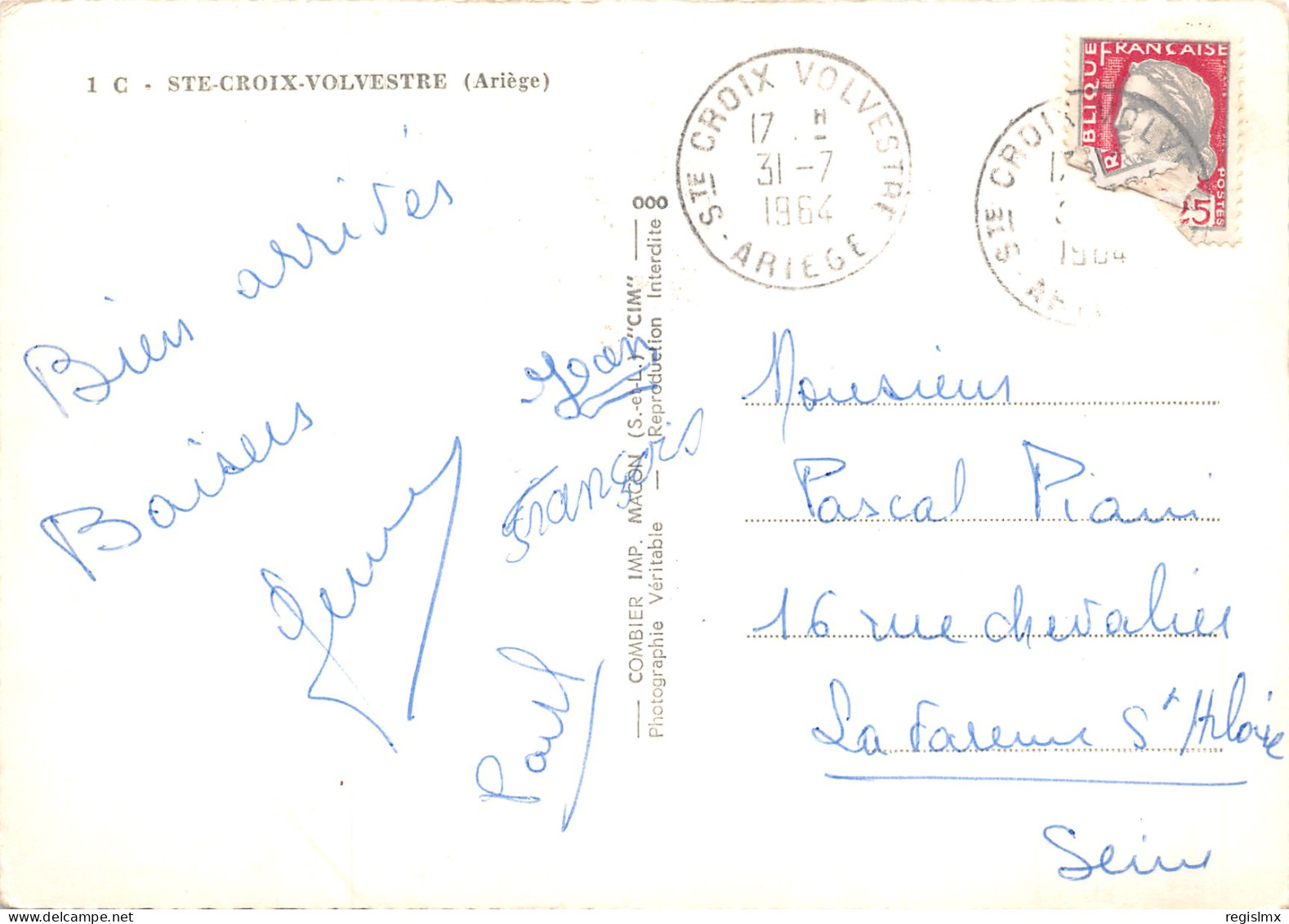 09-SAINTE CROIX VOLVESTRE-N°340-C/0071 - Autres & Non Classés