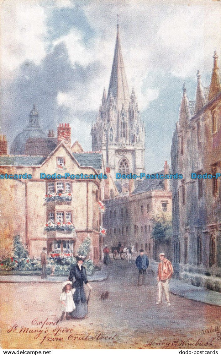 R098577 The Church Of St. Mary The Virgin. Picturesque Oxford. Series I. Tuck. H - World