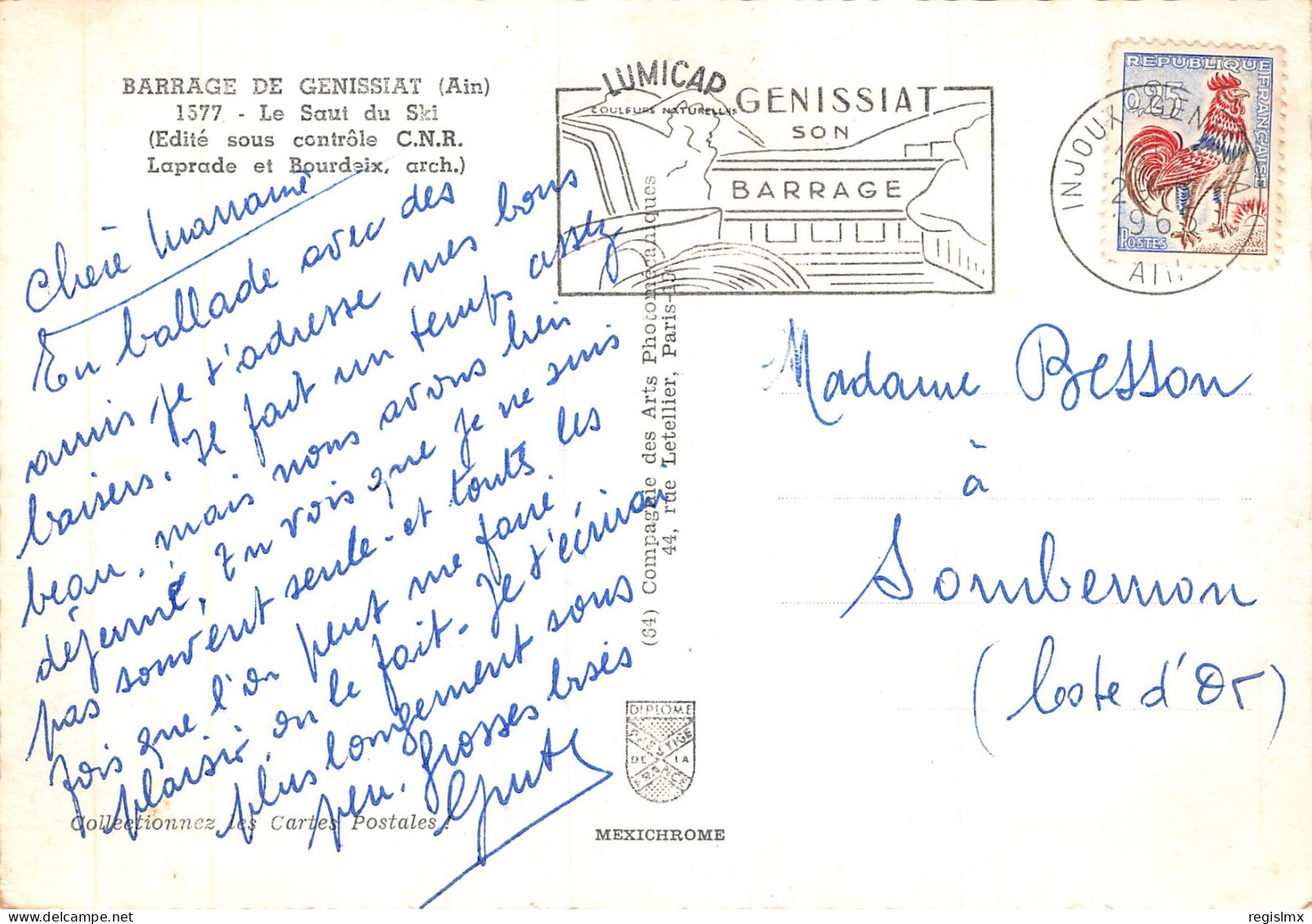 01-GENISSIAT-LE BARRAGE-N°340-A/0053 - Unclassified