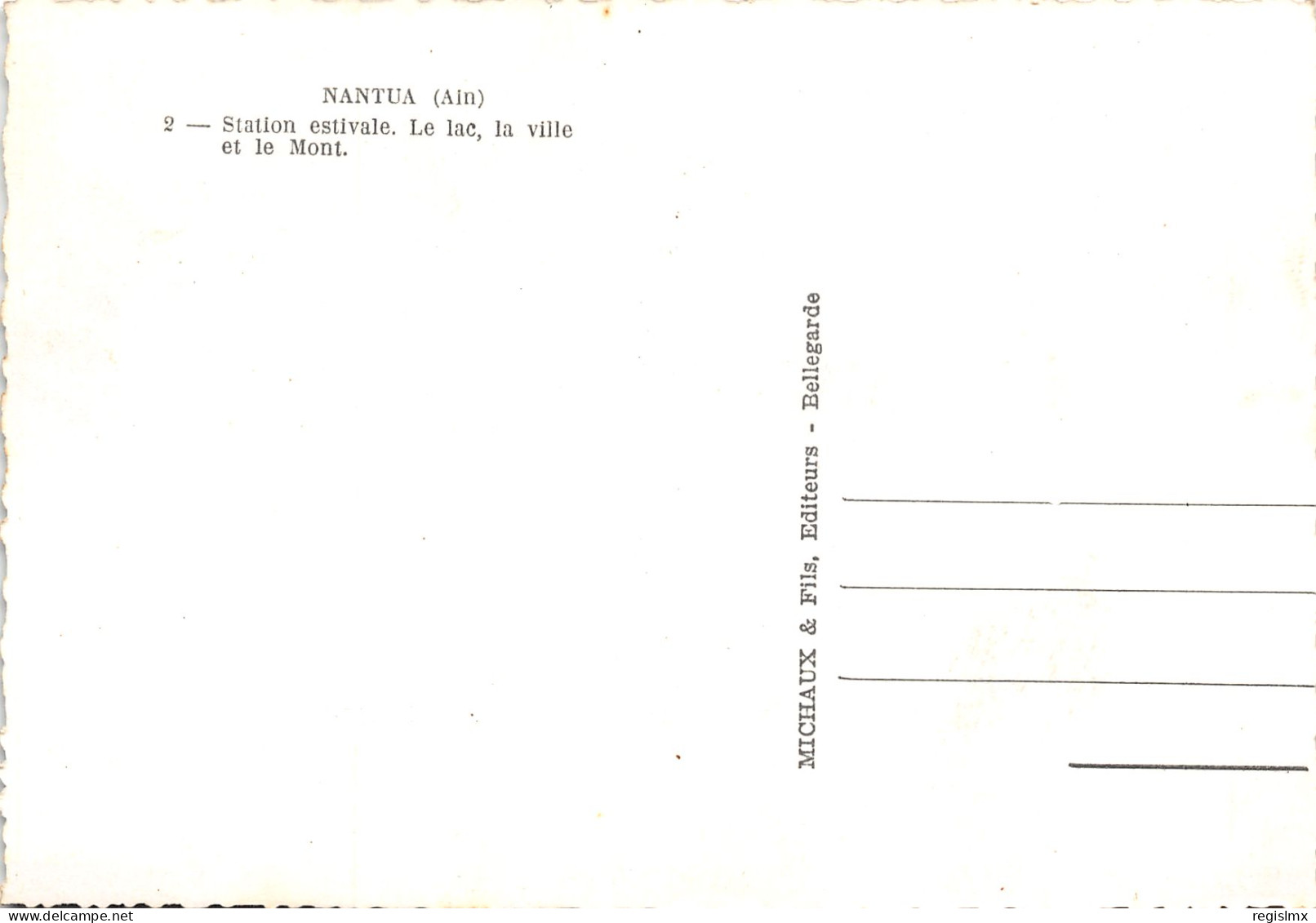 01-NANTUA-N°340-A/0043 - Nantua