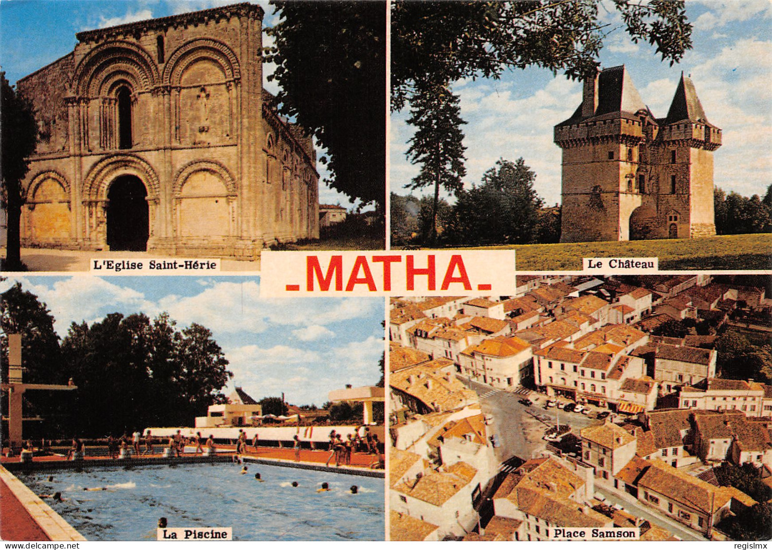 17-MATHA-N°341-B/0163 - Matha