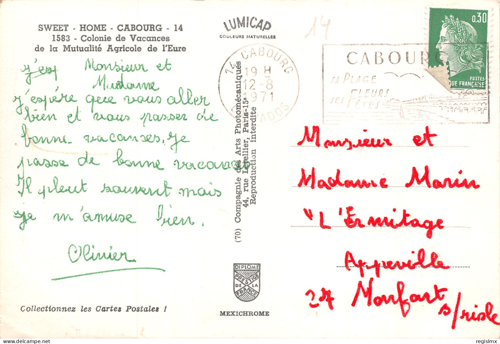 14-CABOURG-N°341-A/0029 - Cabourg