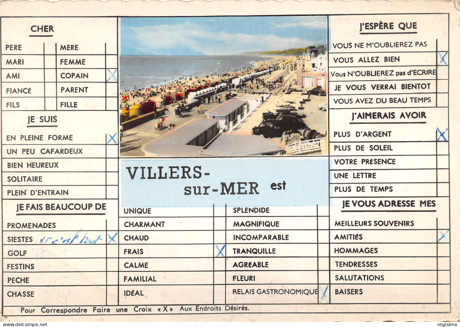14-VILLERS SUR MER-N°340-D/0369 - Villers Sur Mer